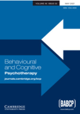 望里科技虚拟现实暴露疗法学术论文发表于期刊《Behavioural and Cognitive Psychotherapy》